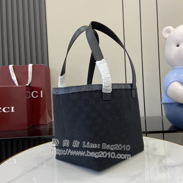 Gucci專櫃古馳最新款Totissima系列小號托特包肩背包 jh1965型號：788211